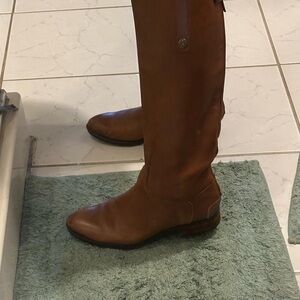 Frye Brown Leather Knee-High Boots